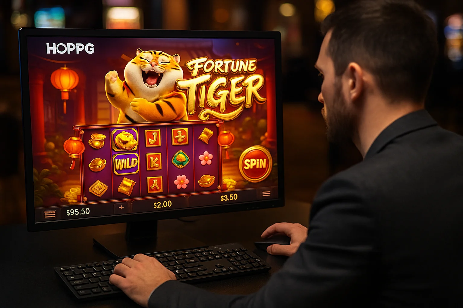 Fortune Tiger é um jogo imperdível no HOPPG Casino