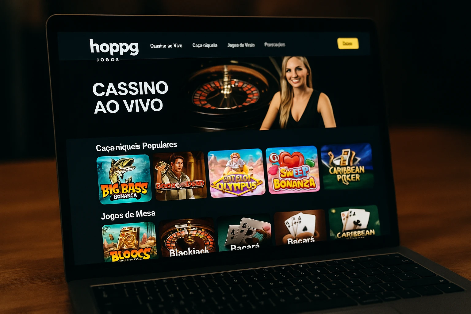 Jogos de cassino online inovadores e emocionantes na HOPPG